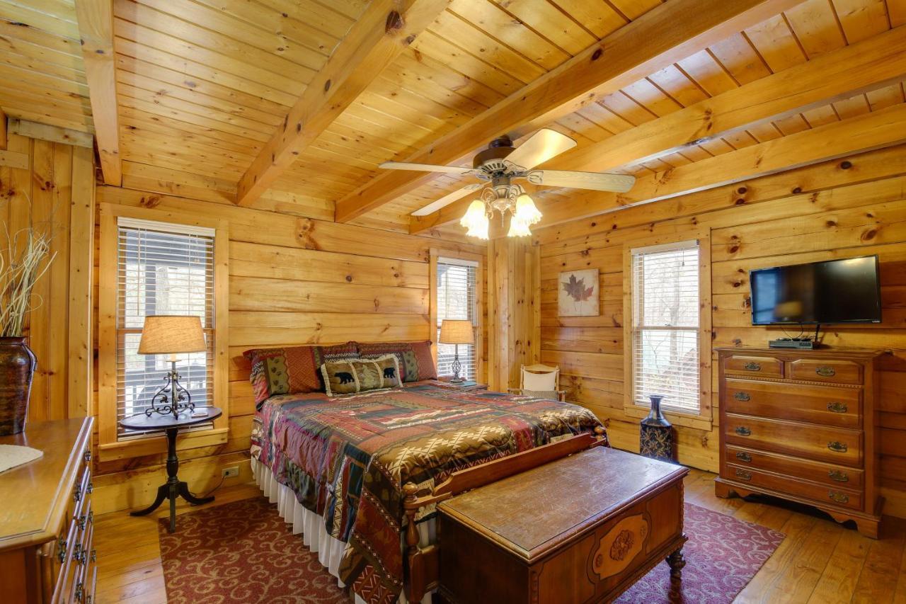 Smoky Mountains Cabin With Hot Tub, Deck And Views! Sevierville Exterior foto